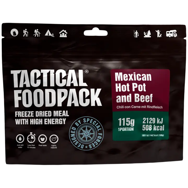 Tactical Foodpack meksikolainen lihapata