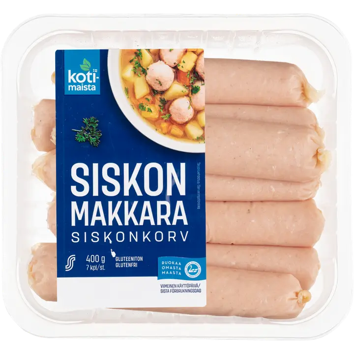 Kotimaista siskonmakkara 400 g
