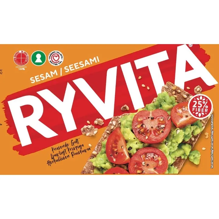 Ryvita Seesami täysjyväruisnäkkileipä 250g