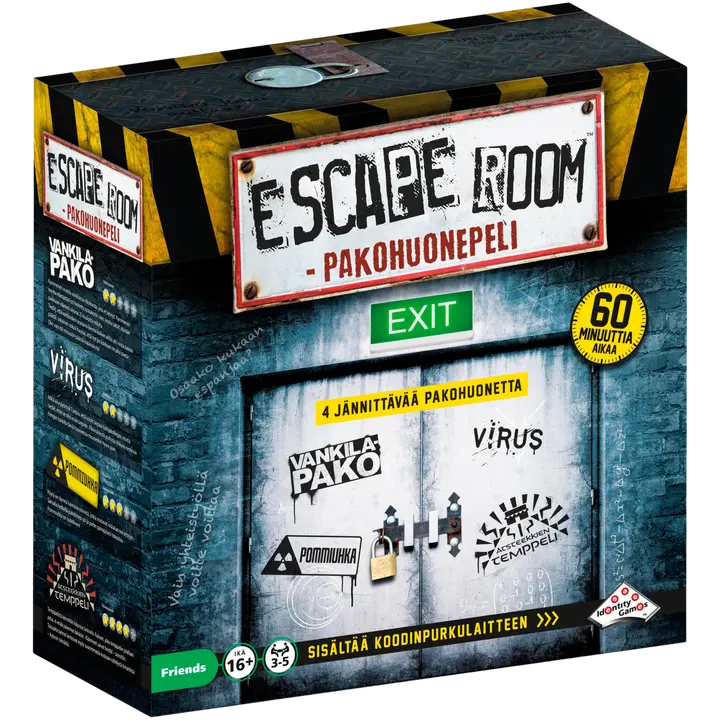 Pakohuonepeli Escape Room