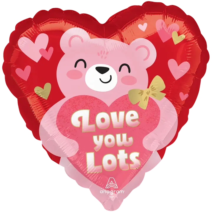 Rakkausnalle, love you foliopallo