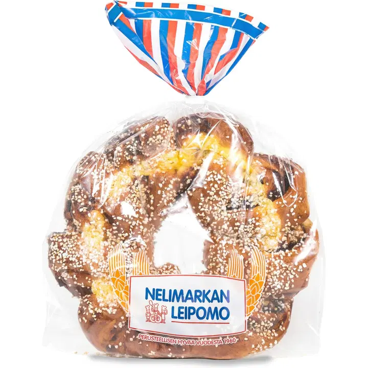 Luumukranssi 600g Nelimarkan Leipomo