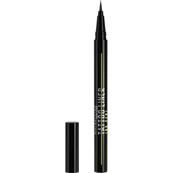 Maybelline New York Tattoo Liner Ink Pen 880 Jet Black nestemäinen silmänrajausväri 1ml