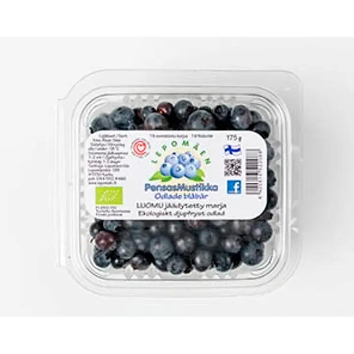 Lepomäen Tila pensasmustikka 175 g pakaste