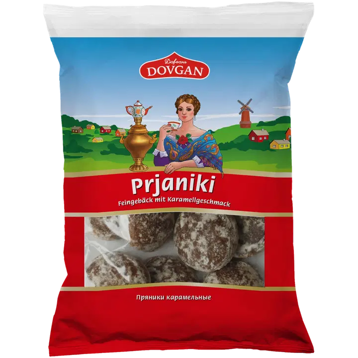 Dovgan piparkakku Prjanik, karamellinmakuinen 250g