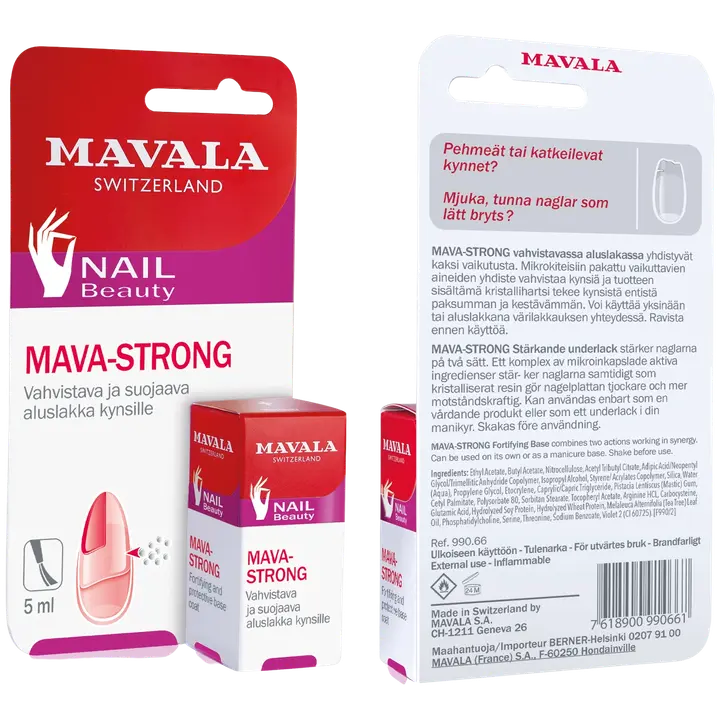 Mavala Mava-Strong vahvistava ja suojaava aluslakka, 5 ml