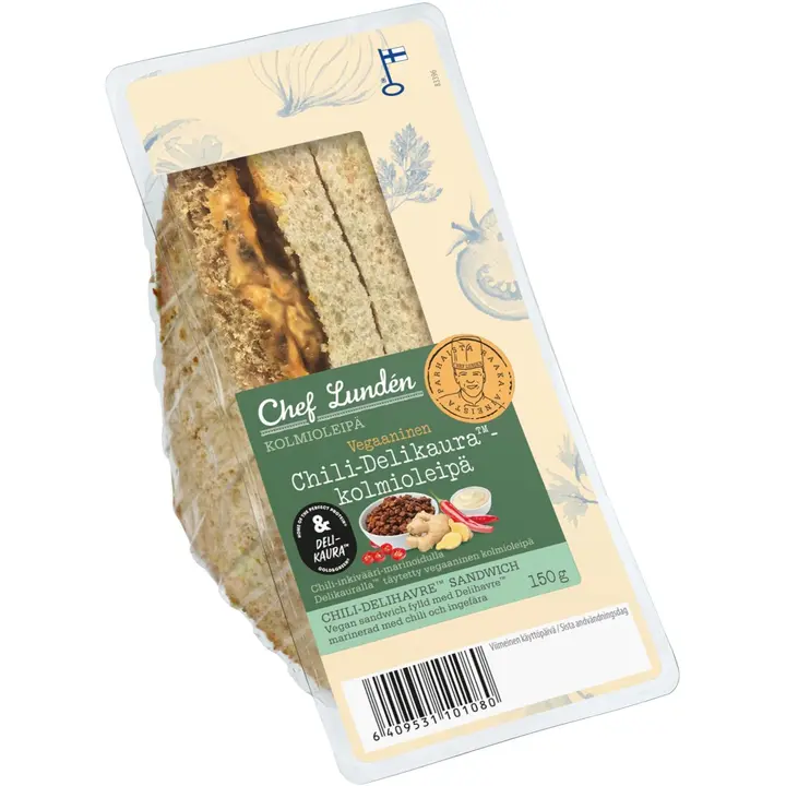 Chef Lunden Chili-Delikaura™-kolmioleipä 150g