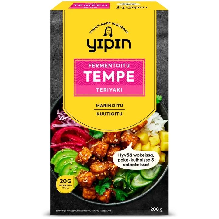 Yipin Tempeh Teriyaki 200g