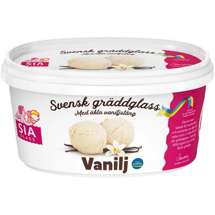 SIA Glass Vaniljajäätelö 0,5L