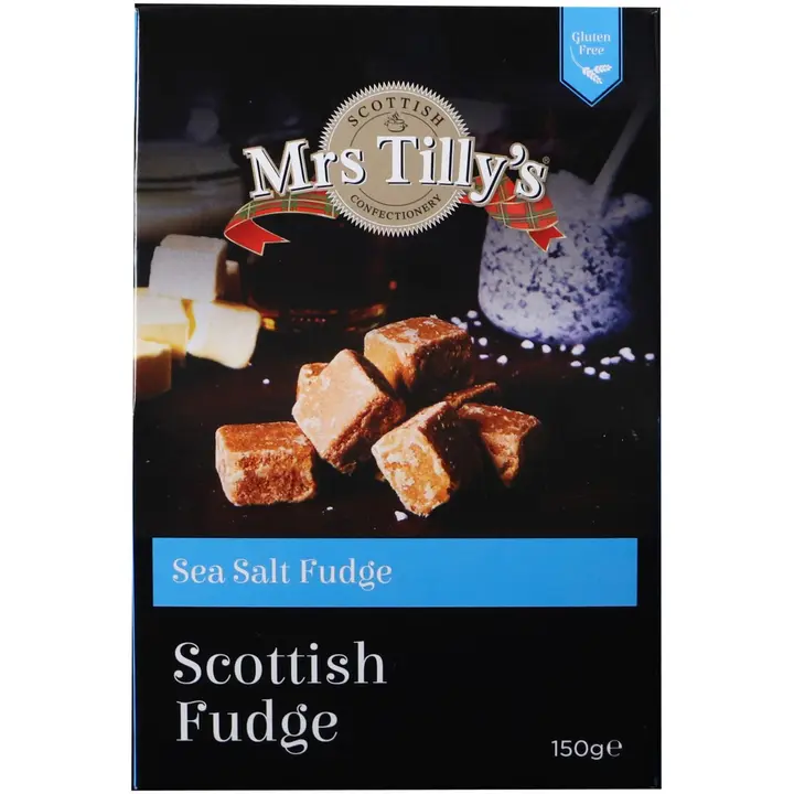 Mrs tilly's 150g sea salt fudge