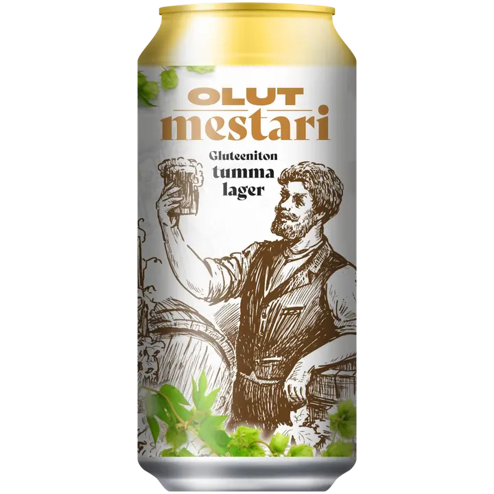 Stadin Panimo Oy Olutmestari Tumma Lager Gluteeniton 5,0% 0,44l