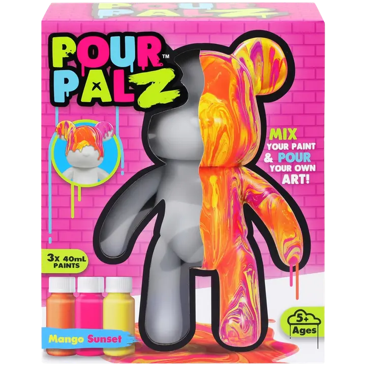 Pour Palz DIY värvitav karu-Mango Magic