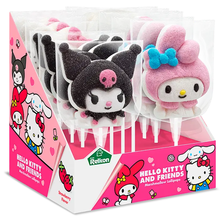 Relkon Vaahtokarkkitikkari Hello Kitty 45 g