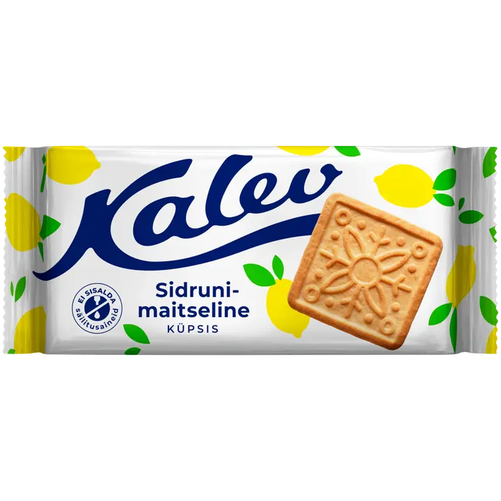 Kalev sidrunimaitselised vormiküpsised 163g