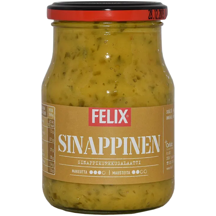 Felix sinappikurkkusalaatti 390g