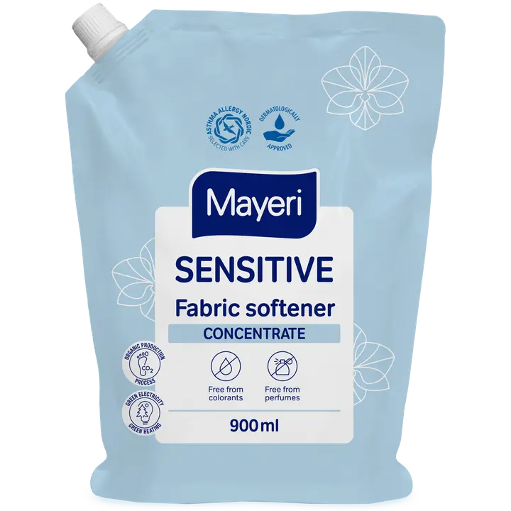 Pesuloputusvahend Mayeri Sensitive täitepakk 900ml
