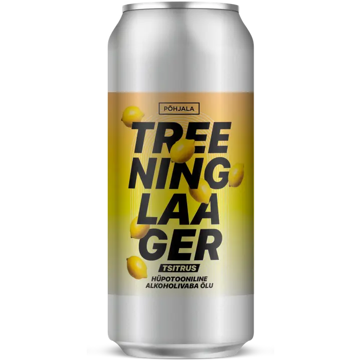 Põhjala Treeninglaager Tsitrus alkoholivaba õlu 440 ml