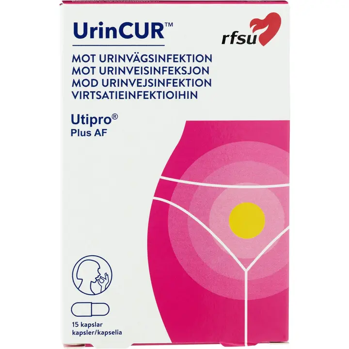 RFSU UrinCUR UtiproPlus 15kpl Virtsatieinfektioiden hoitoon