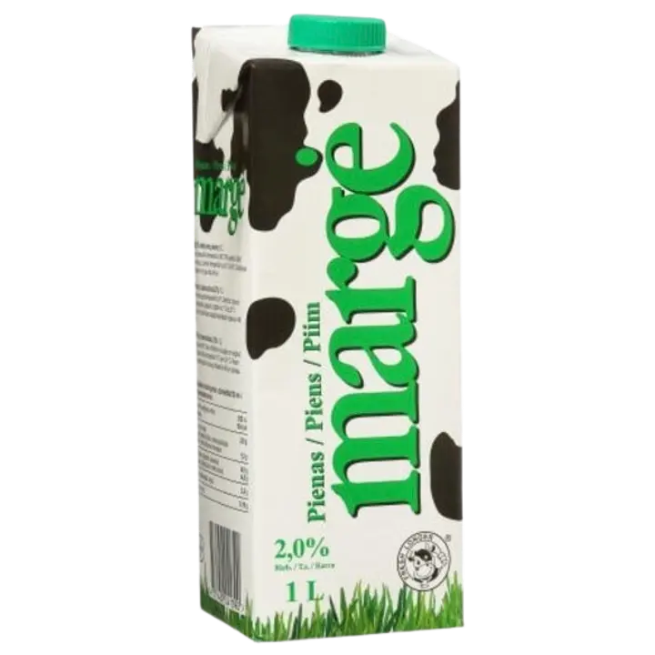Marge piim UHT 2,0%, 1 l