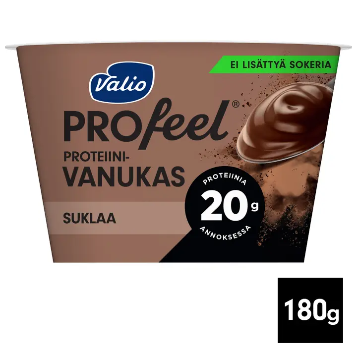 Valio PROfeel® proteiinivanukas 180 g suklaa laktoositon