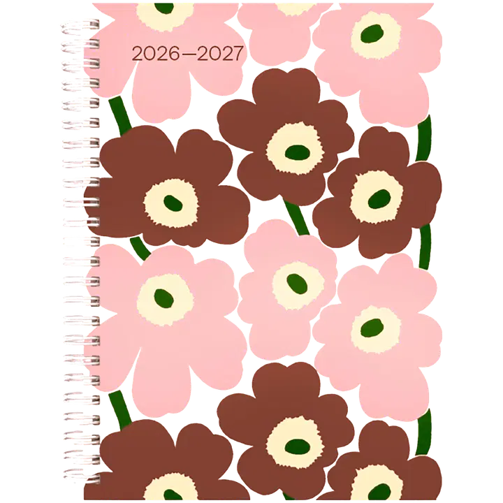 Marimekko Unikko lukuvuosikalenteri 2026-2027 A5