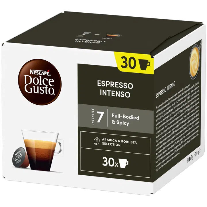 Nescafé Dolce Gusto 30kaps/210g Espresso Intenso kahvikapseli