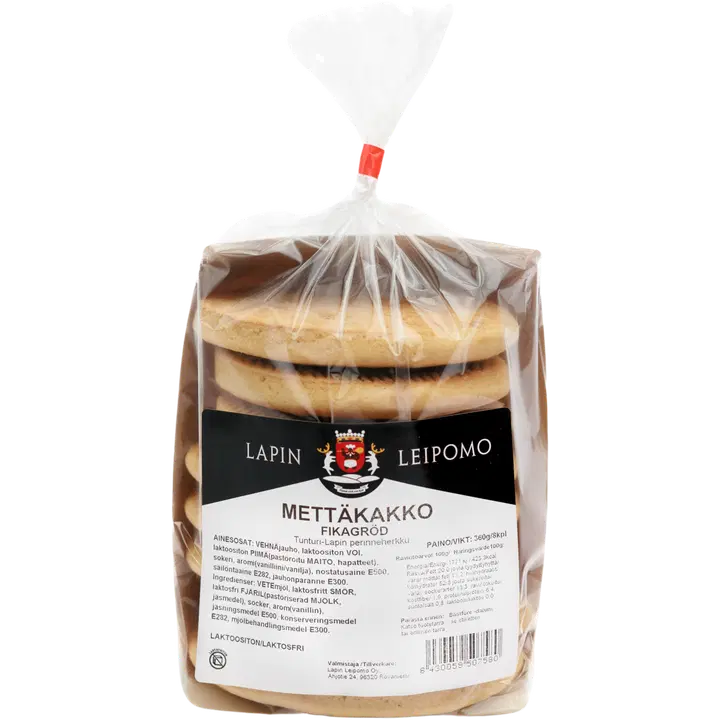 Lapin Leipomo Mettäkakko Kahvileipä 360kpl 8kpl