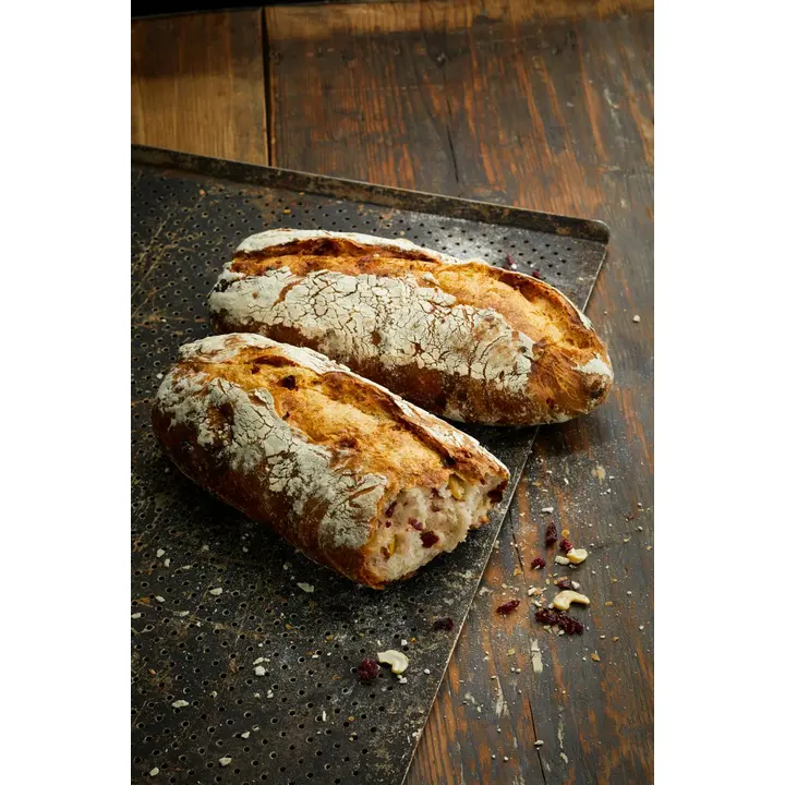 Fazer Leipurit Cashew-karpalociabatta 380g