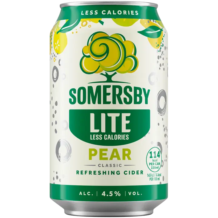 Somersby Pear Lite päärynäsiideri 4,5  til-% tölkki 0,33 L
