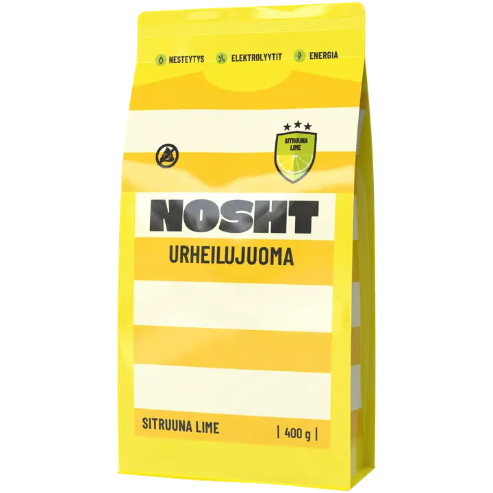 Nosht Urheilujuomajauhe Sitruuna Lime 400g