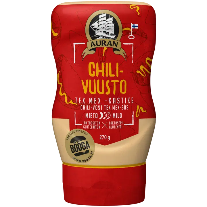 Auran Chili-vuusto tex mex -kastike 270g