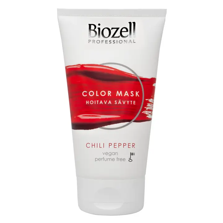 Biozell Professional Color Mask Hoitava sävyte Chili Pepper 150ml