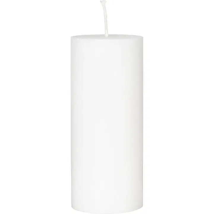 Pöytäkynttilä 140 x Ø 60 mm 38 h Valkoinen, 12 kpl/ltk (12 x 1 kpl)