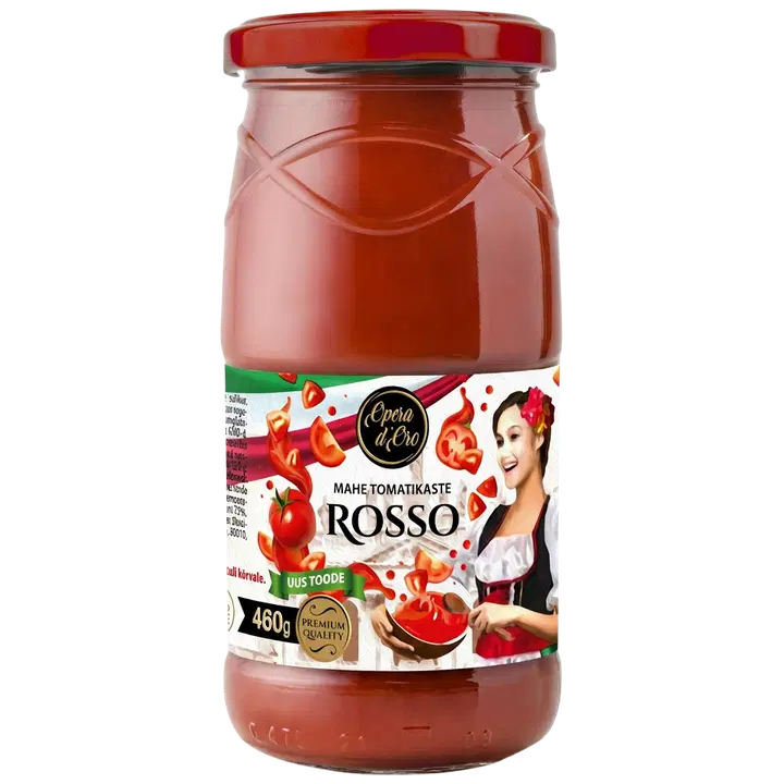 Opera d `oro mahe tomatikaste rosso 460gr