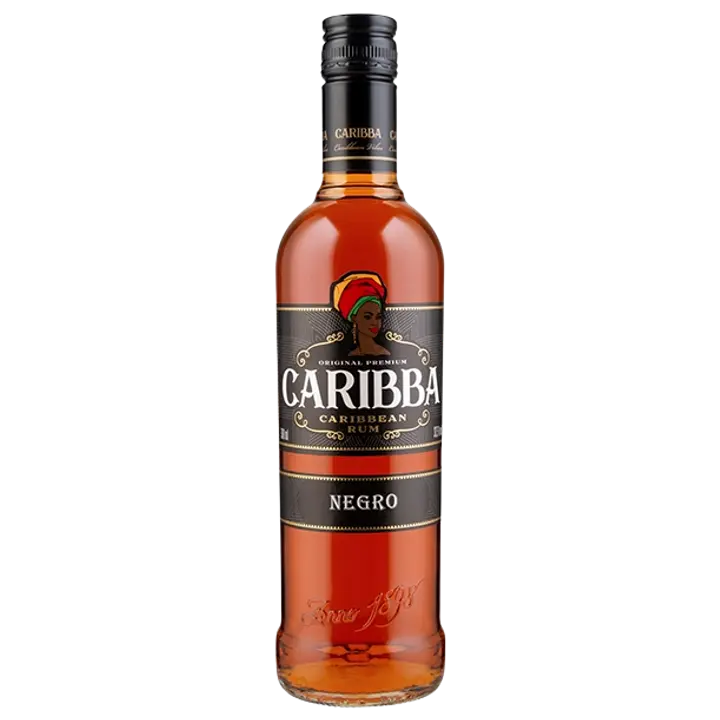 Caribba Negro rumm 37,5%vol 500ml