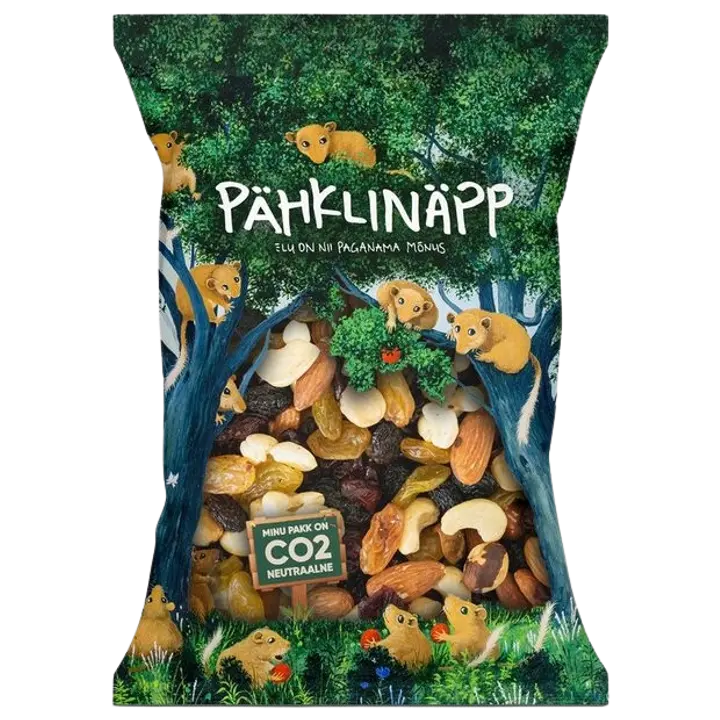 Pähklinäpp pähklite ja puuviljade segu 500 g