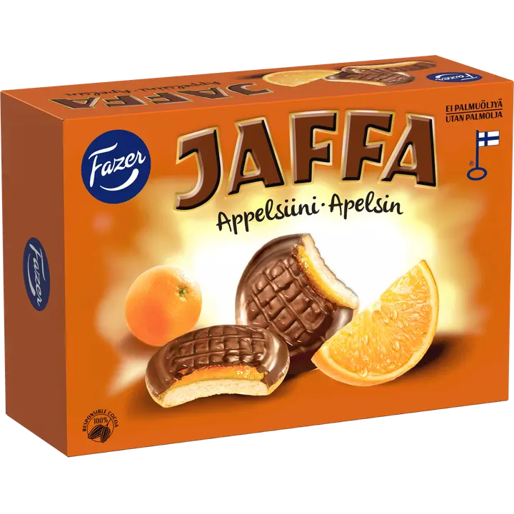 Fazer Jaffa Appelsiini leivoskeksi 300g