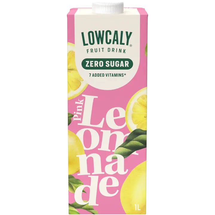 NJIE Lowcaly 1 l Pink Lemonade hedelmämehujuoma