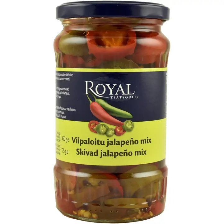 Royal viilutatud jalapenod 360 g