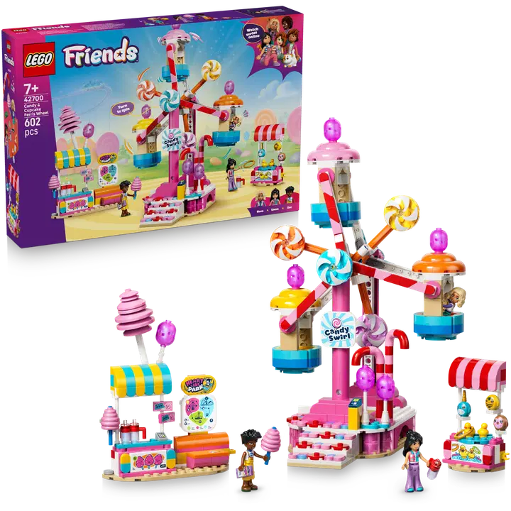 LEGO® Friends 42700 Pariserhjul med godis och cupcaketema