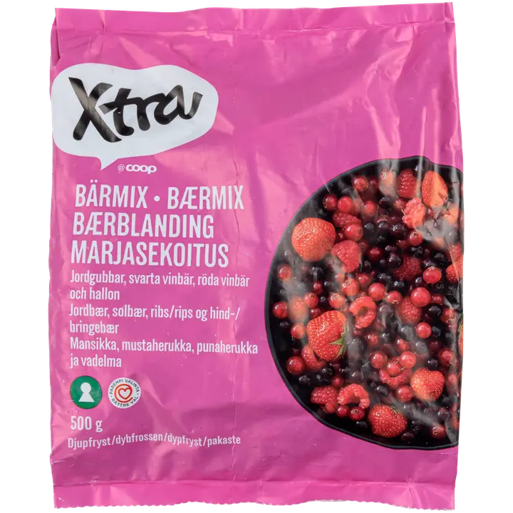 Xtra marjasekoitus 500 g pakaste