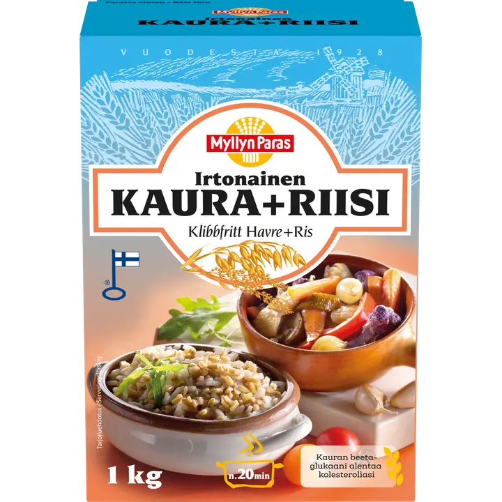 Myllyn Paras Irtonainen Kaura+Riisi 1 kg