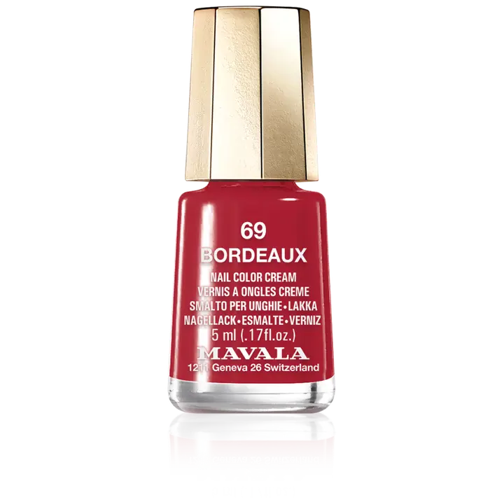 Mavala 5ml Nail Polish 69 Bordeaux kynsilakka