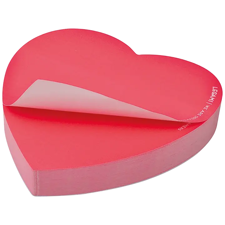 Legami märkmelehed süda