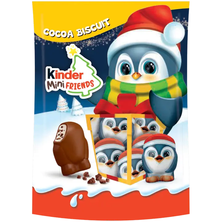 Kinder maitosuklaafiguuri maidosta ja kaakaokeksipaloilla 122g