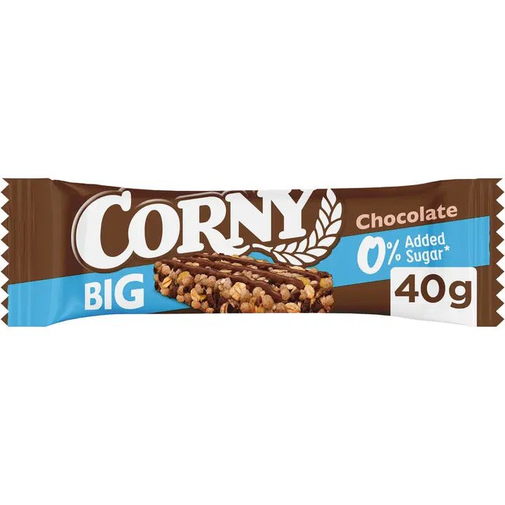 Corny BIG 0% Chocolate välipalapatukka 40g
