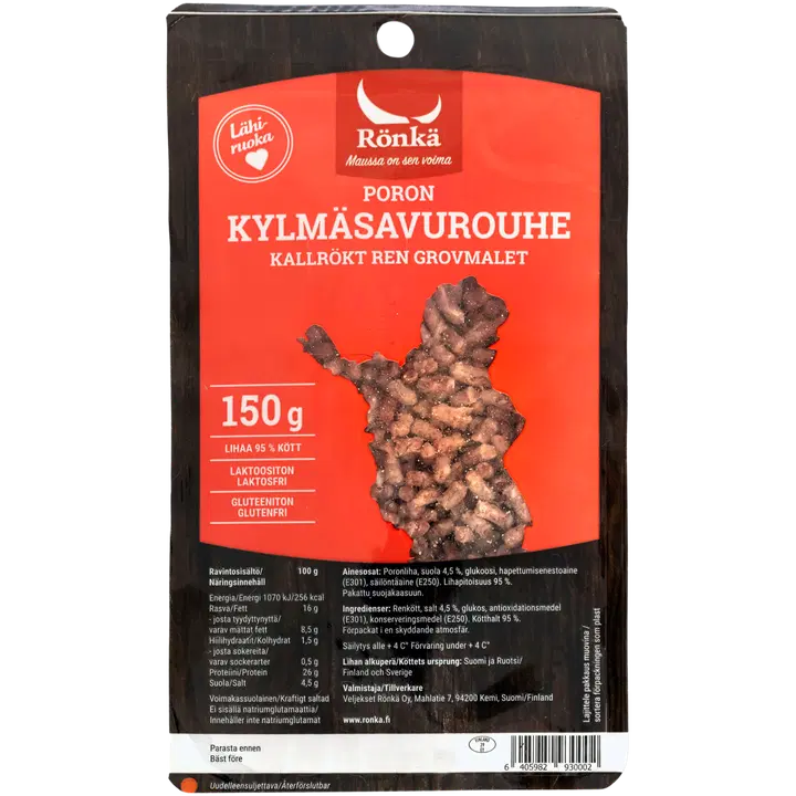 Rönkä Poron kylmäsavurouhe 150g