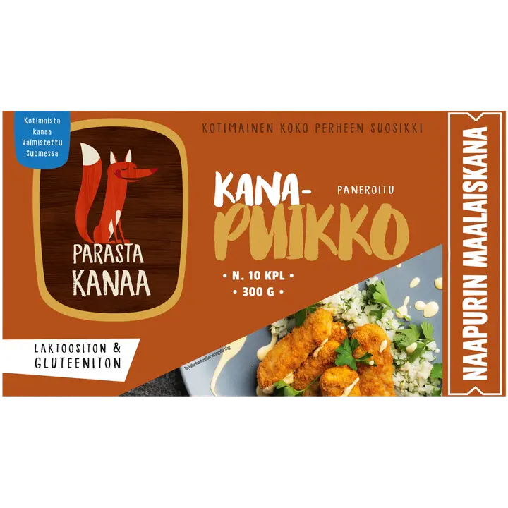 Naapurin maalaiskanan kypsä kanapuikko 300g pakaste