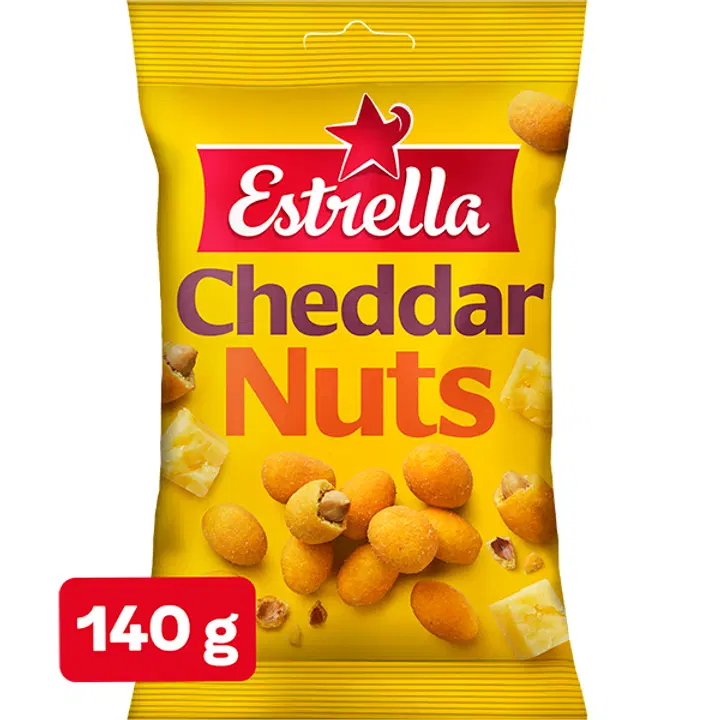 Estrella Cheddar nuts 140g