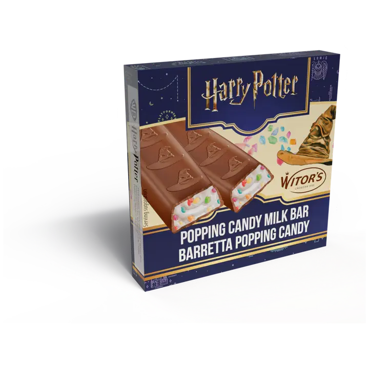 Witor's Harry Potter piimašokolaad piimatäidise ja praksuvate kommidega 50g